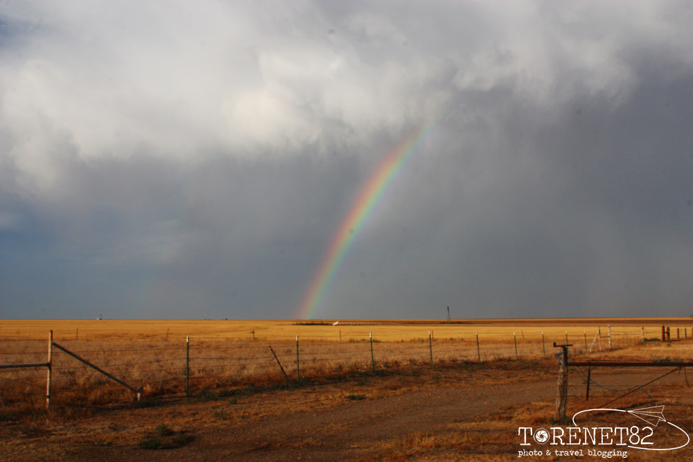 texas route 66 rainbow Oklahoma City - Amarillo