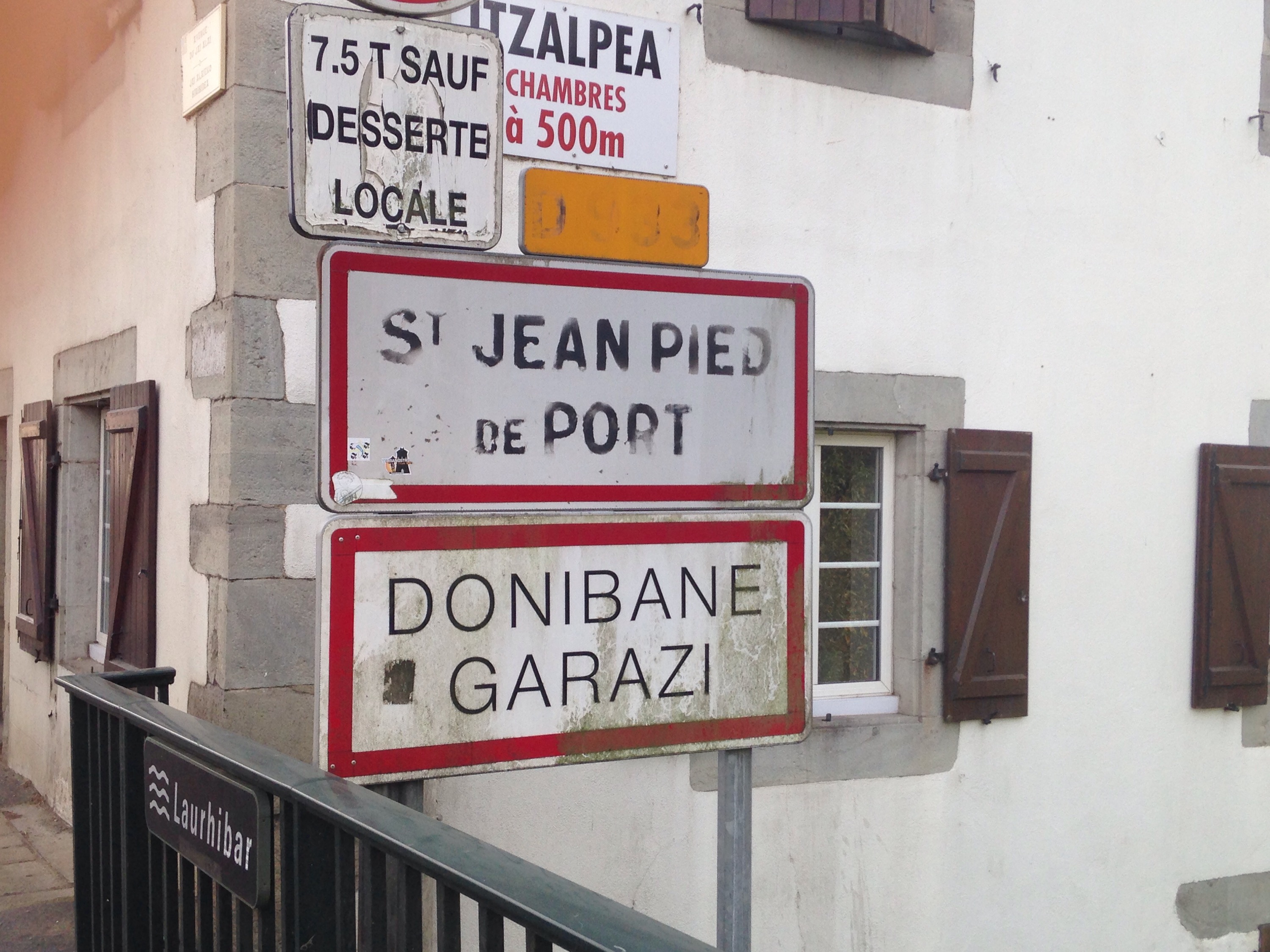 saint Jean pied de port francia cammino santiago