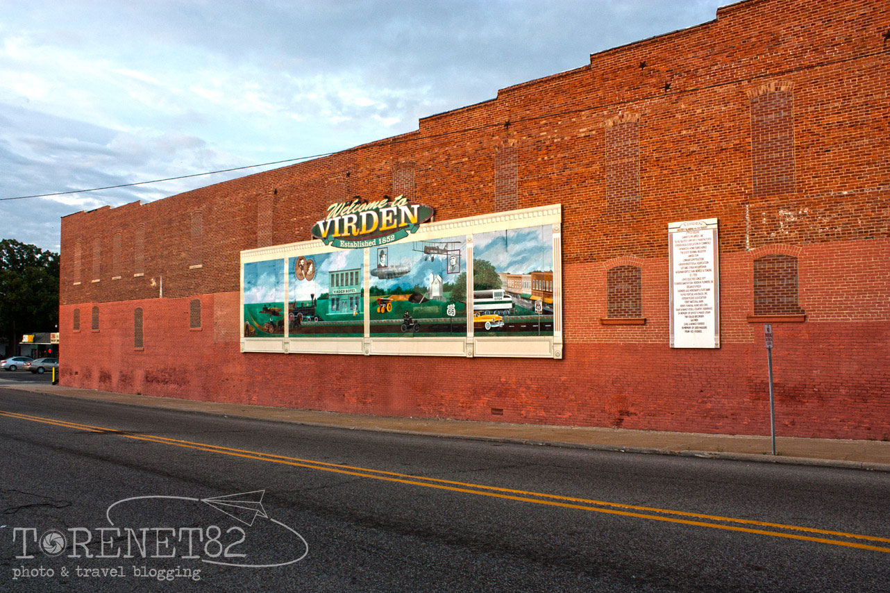 virden murales illinois route 66